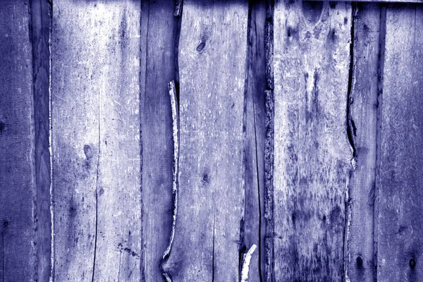 Ściana Wykonana Nieoszlifowanych Desek Drewnianych Odcieniu Niebieskim Streszczenie Tła Tekstury — Zdjęcie stockowe