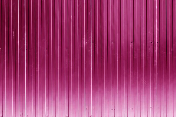 Folha Metal Cerca Textura Cor Rosa Contexto Arquitectónico Construção — Fotografia de Stock