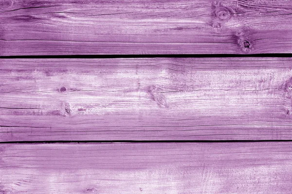 Mur Fait Planches Bois Altérées Non Coupées Couleur Pourpre Contexte — Photo