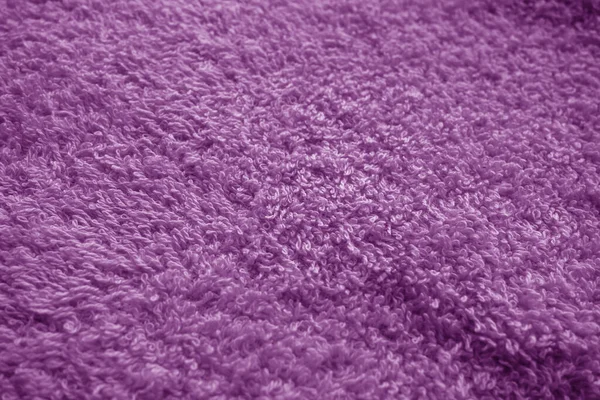 Asciugamano Bagno Texture Con Effetto Sfocato Tono Viola Sfondo Astratto — Foto Stock