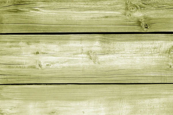 Muur Gemaakt Van Ongeslepen Verweerde Houten Planken Gele Kleur Abstract — Stockfoto