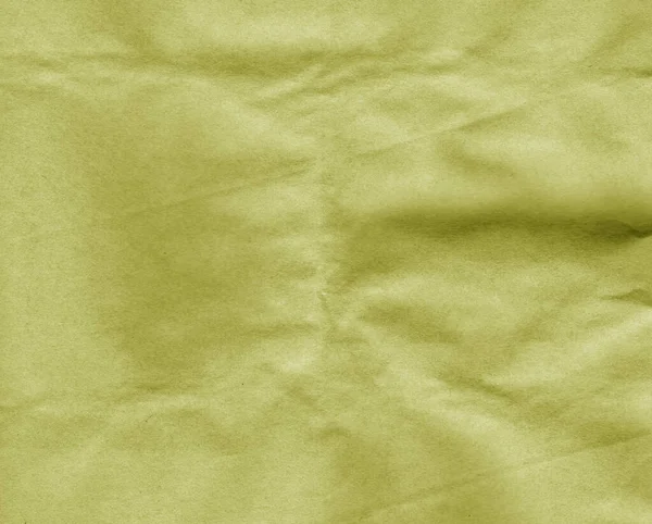 Papel Crumpled Crafted Para Fundo Desing Tom Amarelo Contexto Textura — Fotografia de Stock