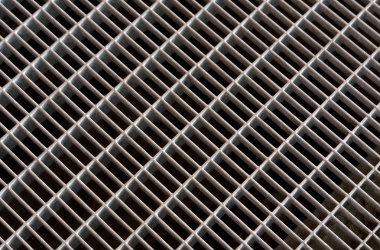 Metal ızgara kat doku.