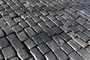 Eski kaldırım portre.