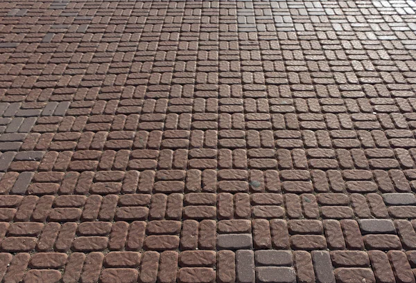 Red and grey pavement texture. — Stock Photo, Image