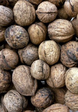 Ceviz kazık. Gıda ve malzemeler.