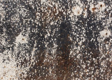 Eski paslı metal duvar dokusu.