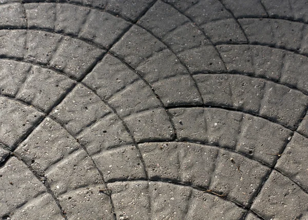 Gray old pavement closeup texture — Stock Photo, Image