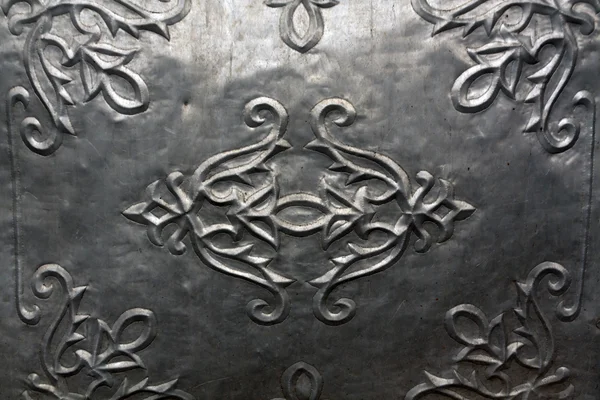 Текстура металлических ворот . — стоковое фото