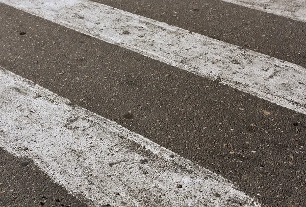 Черно-белый пешеходный переход . — стоковое фото