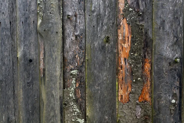 Rough wooden fence. — Stock Photo, Image