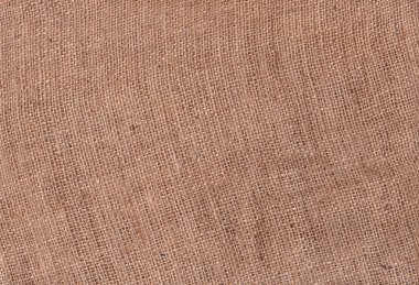 Kahverengi pamuk tekstil doku. 