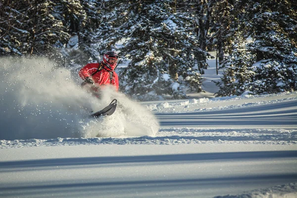 Móvel de neve — Fotografia de Stock