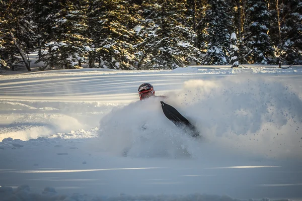 Sneeuwscooter — Stockfoto