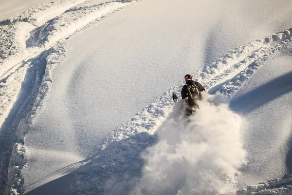 Snowmobile — Φωτογραφία Αρχείου