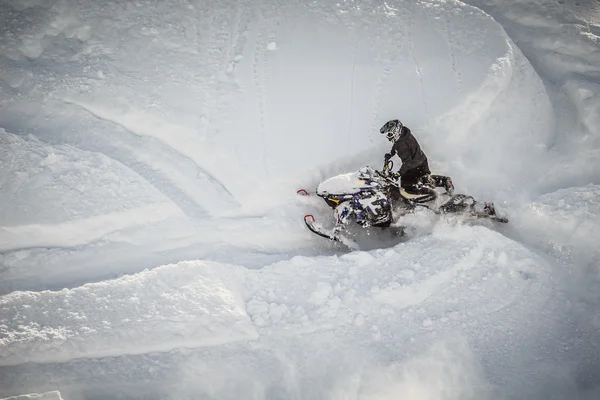 Motos de nieve — Foto de Stock