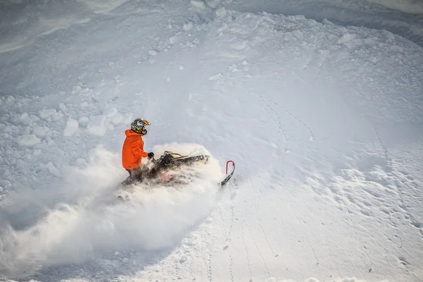 Snowmobile — Φωτογραφία Αρχείου