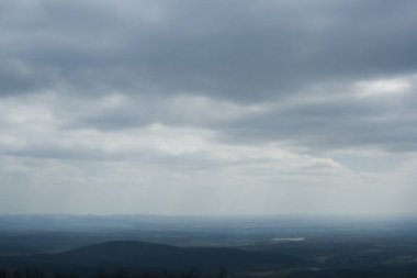 Oklahoma 'daki Ouachita Dağları Talimena Sahne Yolu' ndan