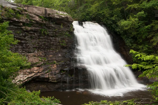Wodospad Muddy Creek Park Stanowy Swallow Falls Maryland — Zdjęcie stockowe