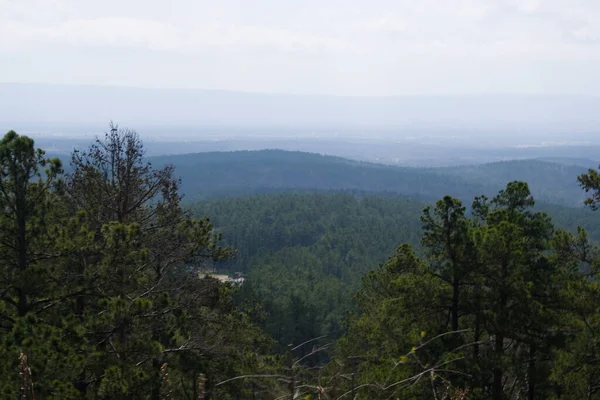 Góry Ouachita Oklahomie Widziane Talimena Scenic Drive — Zdjęcie stockowe
