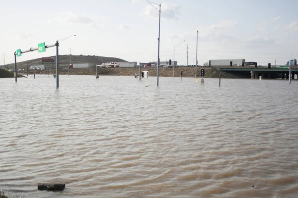 Überschwemmung Des Merramec River Louis Missouri — Stockfoto