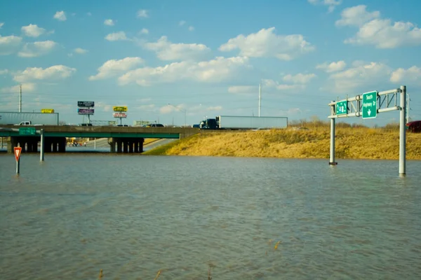 Merramec River Flooding Louis Missouri — Stockfoto