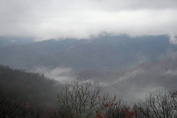 Blue Ridge Mountains Carolina Norte — Fotografia de Stock