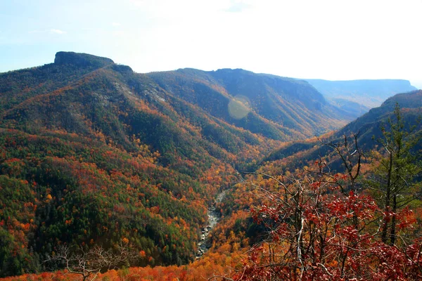 Montañas Blue Ridge Carolina Del Norte — Foto de Stock