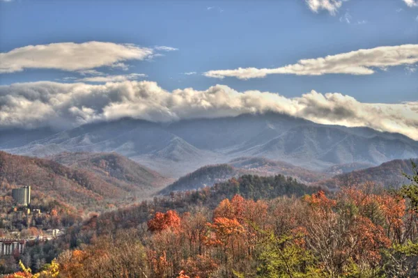 Vistas Parque Nacional Great Smoky Mountains — Fotografia de Stock
