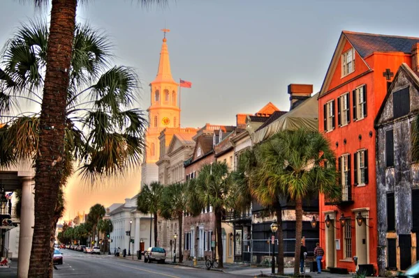 Utsikt Över Charleston South Carolina — Stockfoto