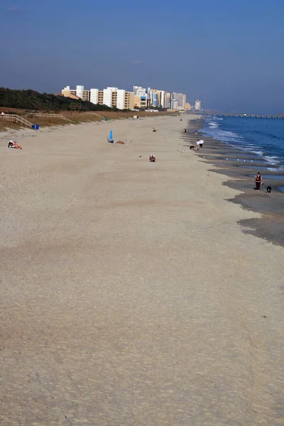 Uitzicht Myrtle Beach State Park South Carolina — Stockfoto