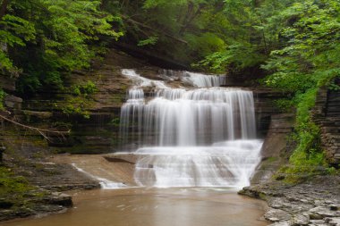 Buttermilk Falls Eyalet Parkı, Ithaca, New York
