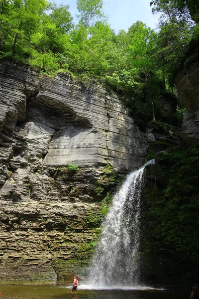 Havana Glen Park Montour Falls Nueva York — Foto de Stock