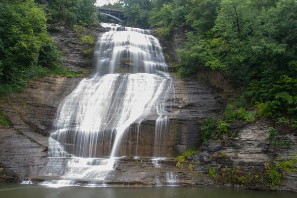 Shequaga Falls Montour Falls New York — 图库照片