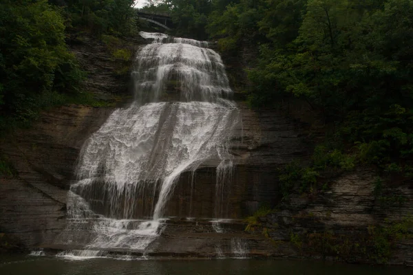 Shequaga Falls Montour Falls New York — 图库照片