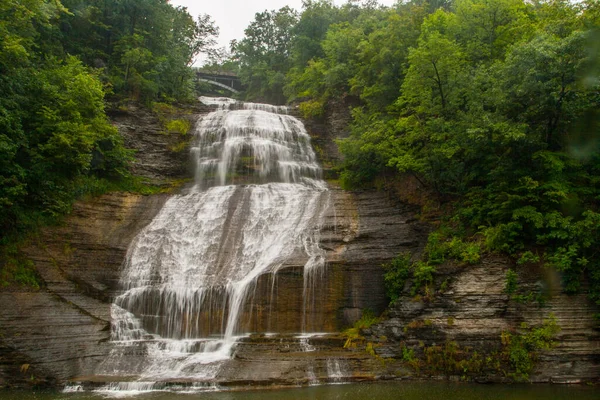 Shequaga Fällt Montour Fällt New York — Stockfoto