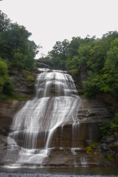 Shequaga Fällt Montour Fällt New York — Stockfoto