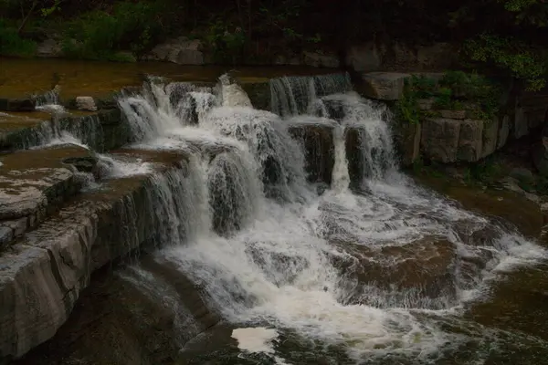 Taughannock Falls Eyalet Parkı New York — Stok fotoğraf