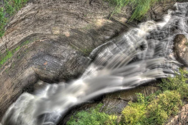 Taughannock Falls State Park Нью Йорк — стокове фото