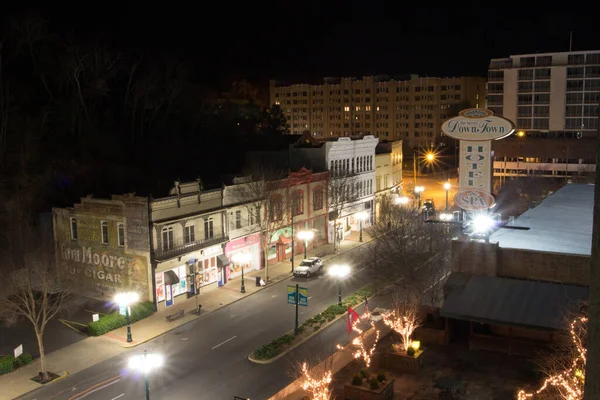 Utsikt Över Staden Hot Springs Arkansas — Stockfoto