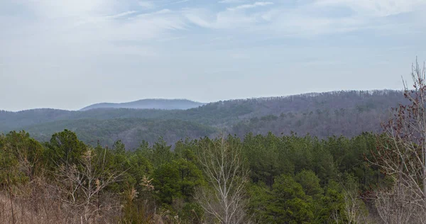 Utsikt Över Staden Hot Springs Arkansas — Stockfoto