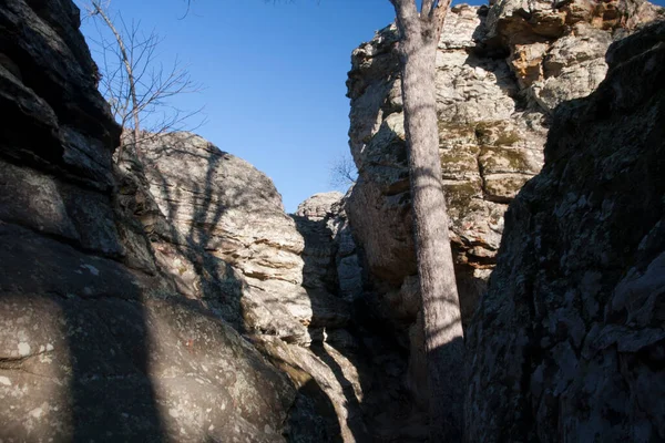 Державний Парк Малий Жен Арканзас — стокове фото