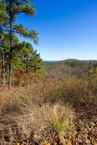 Nancy Mountain Autumn Arkansas — Stock Photo, Image