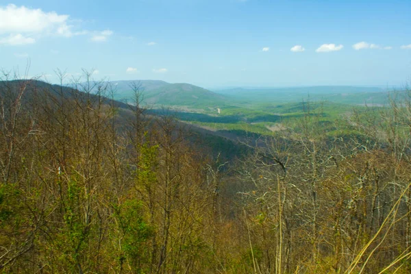 Montanhas Ouachita Arkansas Vistas Unidade Talimena — Fotografia de Stock