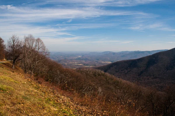 Visões Blue Ridge Parkway Virgina — Fotografia de Stock