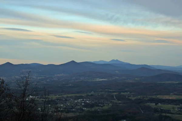 Bezienswaardigheden Blue Ridge Parkway Virgina — Stockfoto