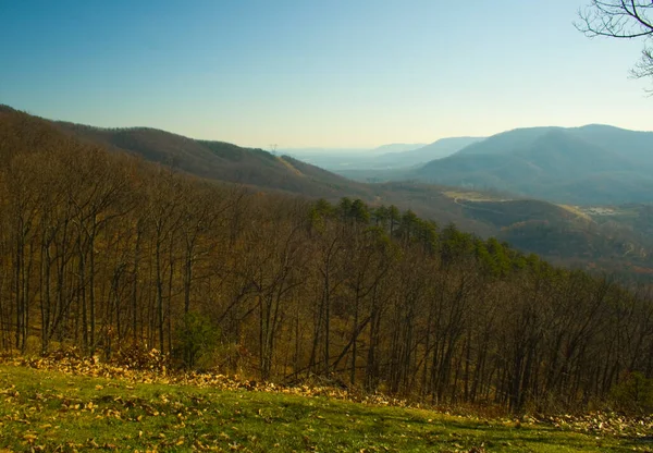 Visões Blue Ridge Parkway Virgina — Fotografia de Stock