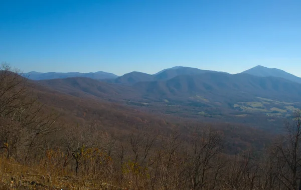 Widoki Blue Ridge Parkway Virgina — Zdjęcie stockowe