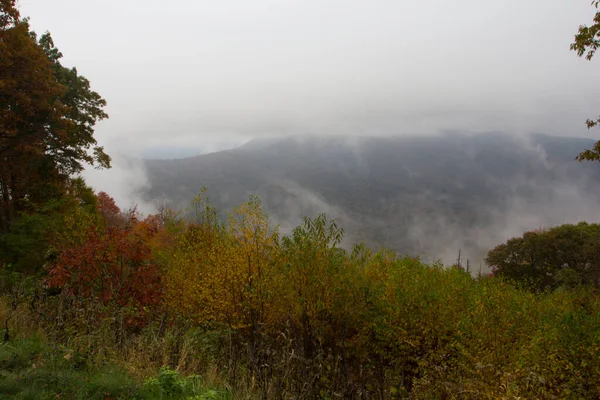 Uitzicht Shenandoah National Park Virginia — Stockfoto