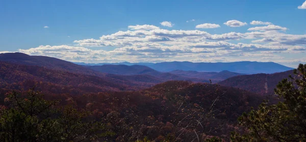 Uitzicht Shenandoah National Park Virginia — Stockfoto